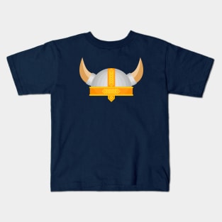 Viking Helmet Kids T-Shirt